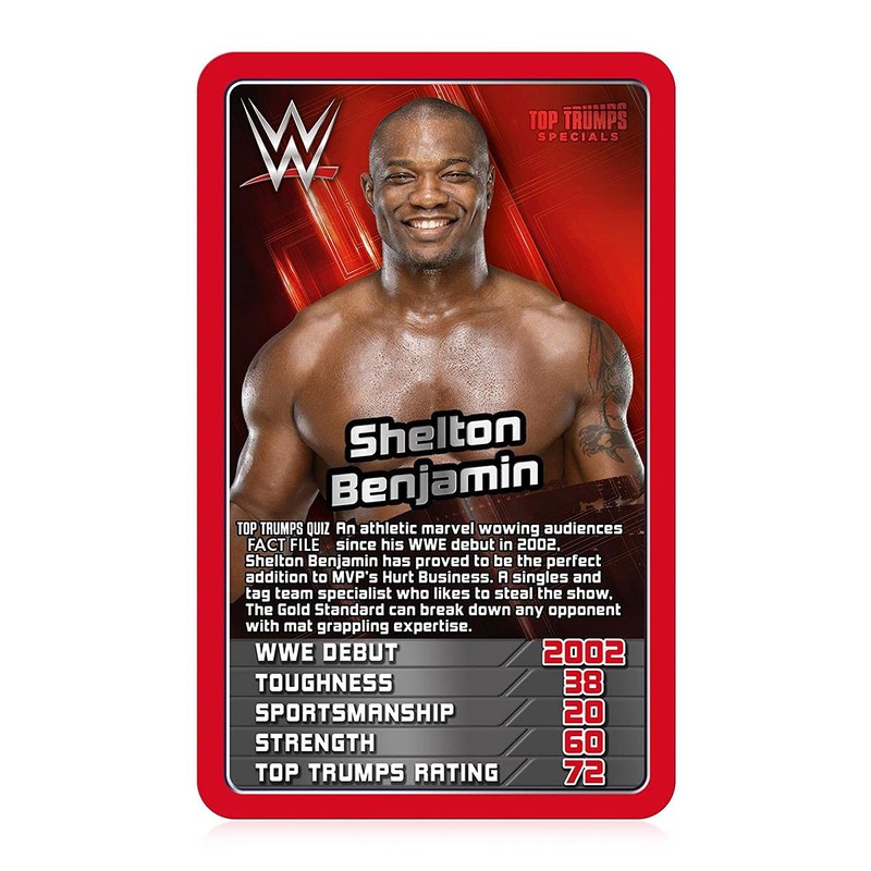 WWE Top Trumps Specials Card Game Volume 2