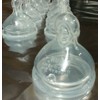 NUK Lot 5 Pack New NUK Anti-Colic Replacement Clear Silicone