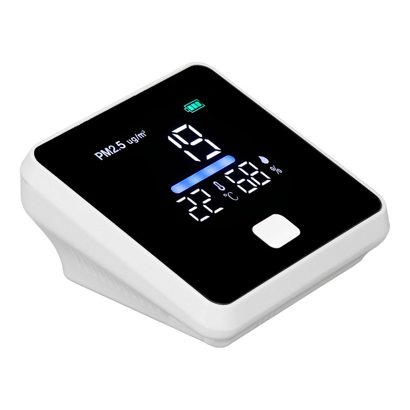 3 in 1 Air Quality Monitor Timely Accurate Measurement Temperature