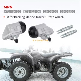 M MATI Pair(2) Hydraulic Uni-servo Cylinders For 10"/12" Hydraulic Marine Trailer Brake