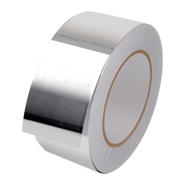 Astimesa Heavy Duty Aluminum Foil Tape for Ductwork, 2 Inch x 22 Yd 3.9 Mil High Temperature HVAC Tape, Waterproof Silver Metal Tape, Strong Adhesive Dryer Vent Tape for Hose Exhaust Pipe (1)
