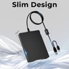 MthsTec USB Floppy Drive, 3.5" External USB & Type-C Floppy