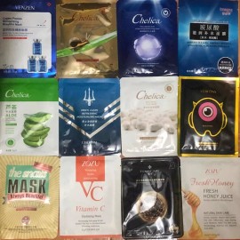 MIMASK 10 Mascarillas Faciales Hidratante Reafirmante Coreanas