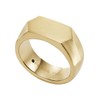 Fossil 32025267 Men's Ring Stainless Steel, Stainless Steel, No Gemstone