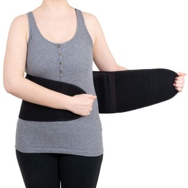 Roscoe Medical BB9812 Back Brace Lumbar Support Belt, Fits Waists 33-44, Large