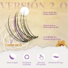 Extensiones De Pestañas Autoadhesivas Kit Larga Duración Bq