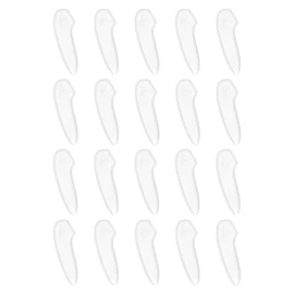 uxcell 100Pcs Blade Knife Tip Protector Cover Plastic Knife Guard Sleeves Knife Blade Tip Sleeves Cover for Kitchen, Clear