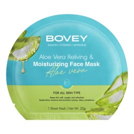 7pcs Mascarilla Facial Aloe Vera Hidratación Reafirmante                                                                                              