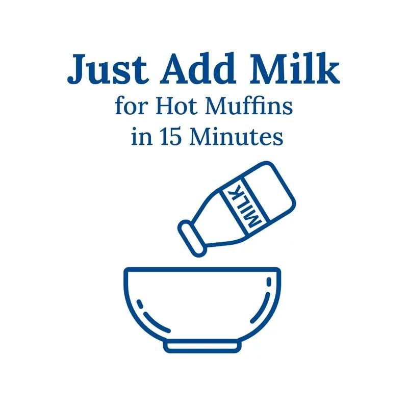 Martha White Muffin Mix Apple Cinnamon 7.0 oz. (Pack of