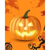 16 Pack Glowing Halloween Pumpkin Teeth Spooky Pumpkin Fangs Spooky