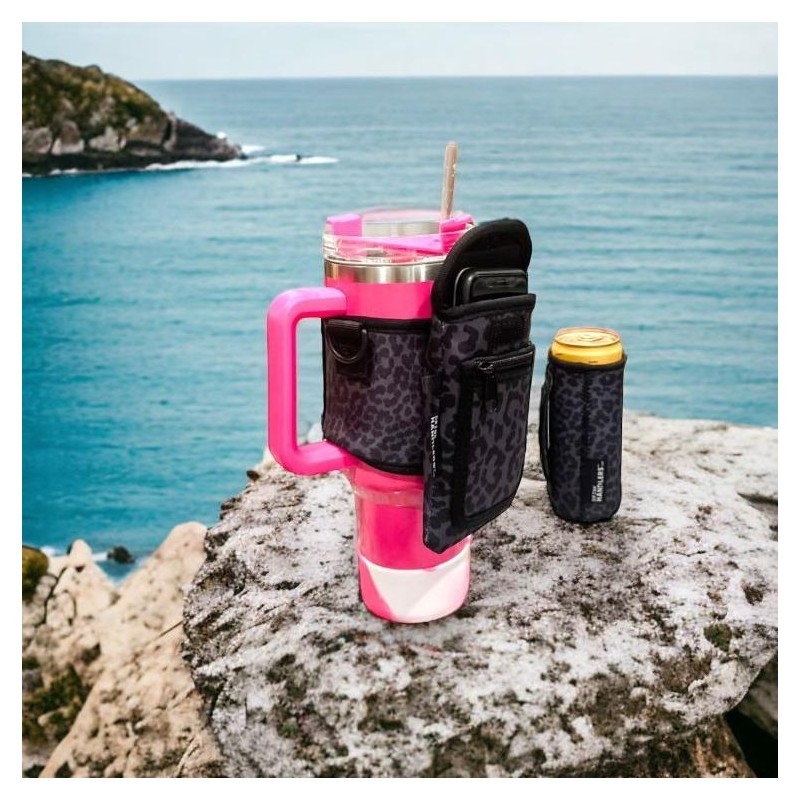 Lit Handlers Wrap Around Drink Pocket Carrier Bottles Drinkware -