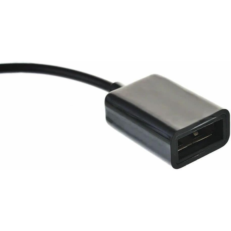 BUBUCAM 3.5mm Male AUX Audio Plug to USB Female Adapter