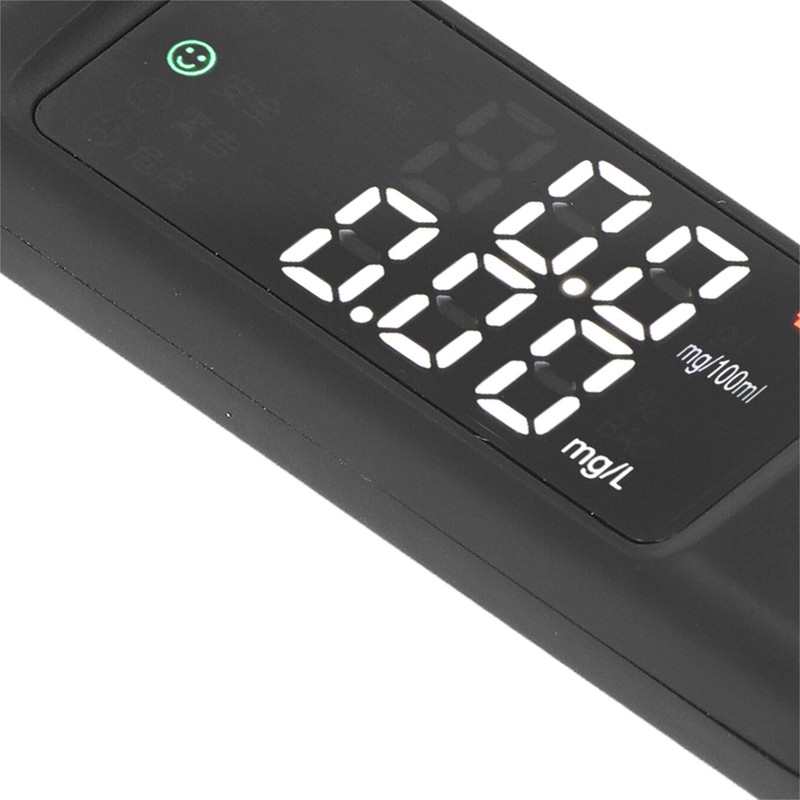 Breathalyzer Breath Tester Meter TFT Digital Display Accurate Portable Testing
