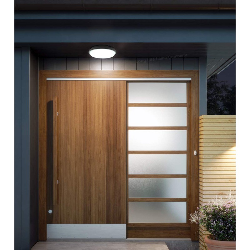 24w LED Bulkhead Round Ceiling Light Flush Mounted 6500k Cool