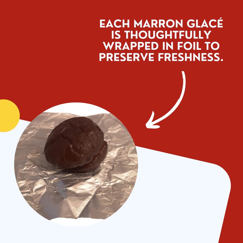Clement Faugier Candied Chestnuts - Marrons Glaces 7.7 oz. -