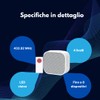 SYNTESY Kabellose Türklingel, batteriebetrieben, Reichweite bis zu 150 m, 36