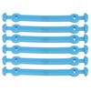 6 Pcs Tennis Racket Vibration Dampeners Long Buckle Tennis Racquet