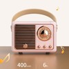 Retro Bluetooth Speaker Old Fashioned Classic Portable Mini Wireless Speaker