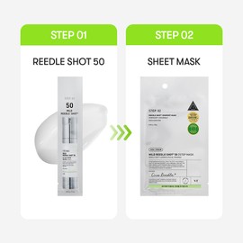 VT Mild Reedle Shot 2 Step Mask Sheet 1ea - Reedle Shot 1000