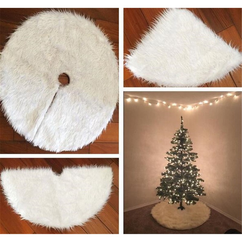 BTJP 2017 Christmas Tree Skirt, Christmas Decoration, Round Shape, Cute