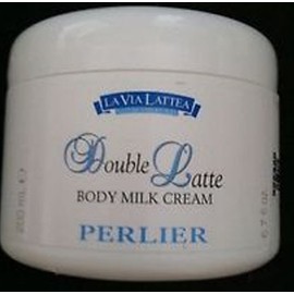 Perlier Double Latte Body Milk Cream For Senitive Skin ~ 6.7oz