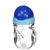 Kidsme Tritan Sippy - Taza con pajita pesada, color azul