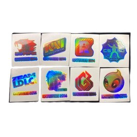 csgo Paris 2023 Major Entity Sticker Game Peripheral (Holographic-one per Section - 8 in Total)