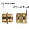 M MINGLE Garden Hose Adapter, Male to Male, Female to
