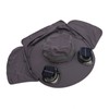 Men Sun Hat Solar Powered Rechargeable Fan UPF50 Wide Brim