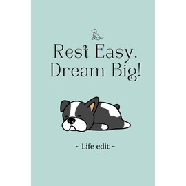 Rest Easy, Dream Big: 200-Page Dog-Themed Journal with Fun Facts