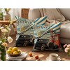 Doobicy Vintage Car Throw Pillow Covers 16x16 Set of 2