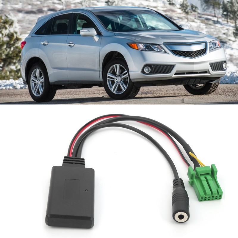 Car AUX Cable 5.0 Bluetooth Microphone Harness Audio Wire Fit