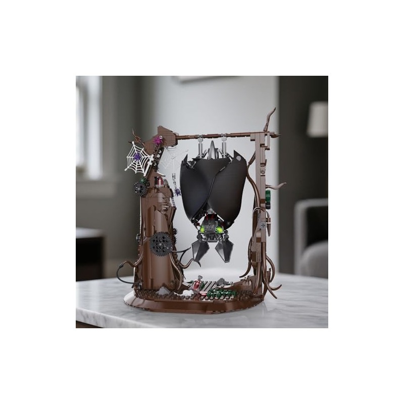 Vziimo Ideas Bat Animal Building Set, MOC Creative Bat Bird