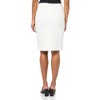 Kasper Women's Stretch Crepe Knee Length Pencil Skirt, Vanilla Ice