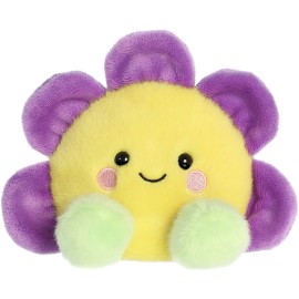 Aurora - Mini Yellow Palm Pals - 5" Fallon Flower - Adorable Stuffed Animal
