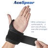 AceSpear Wrist Weights with Thumb Loops Lock for Men Women