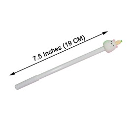 Maydahui 12PCS Cartoon Animal Fruit Gel Pen Cute Kawaii Pen Creative Expression Black Ink for School Office Supplies