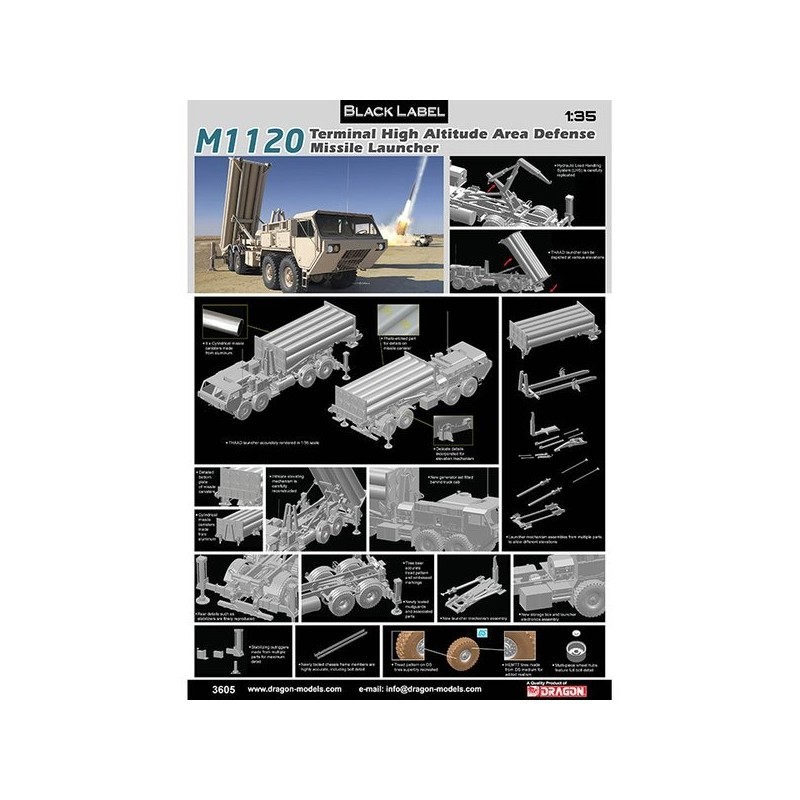 Dragon 1 to 35 M1120 THAAD missile system / 드래곤
