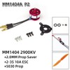 RC Brushless Motor MM1404 2900KV (C10) Brushless Outrunner Motor 2900KV
