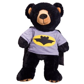 Bat Bear T-shirt with Cape - 16"/40cm Teddy Bear Clothes fits Build a Bear