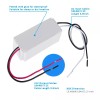 E ENERSYSTEC UL Recognized Dimmable LED Driver 12V 24W Triac