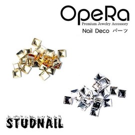 Nail Nara OpeRa Nail Deco Metal Parts Stud (Charm)_44 Square (S2469843) / OpeRa 네일 데코 메탈 파츠 스터드(참)_44 네모 (S2469843)