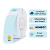 NIIMBOT D11 D110 Label Maker Tape Adhesive White Label Paper