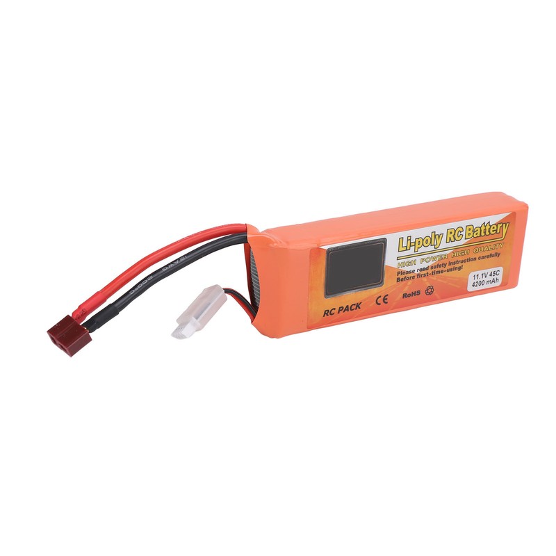 4200mAh Lithium Battery 11.1V 45C High Capacity Rechargeable Lipo Battery