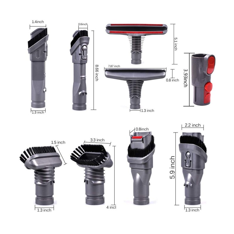 Attachments Tools Kit for Dyson V6 V7 V8 V10 DC16