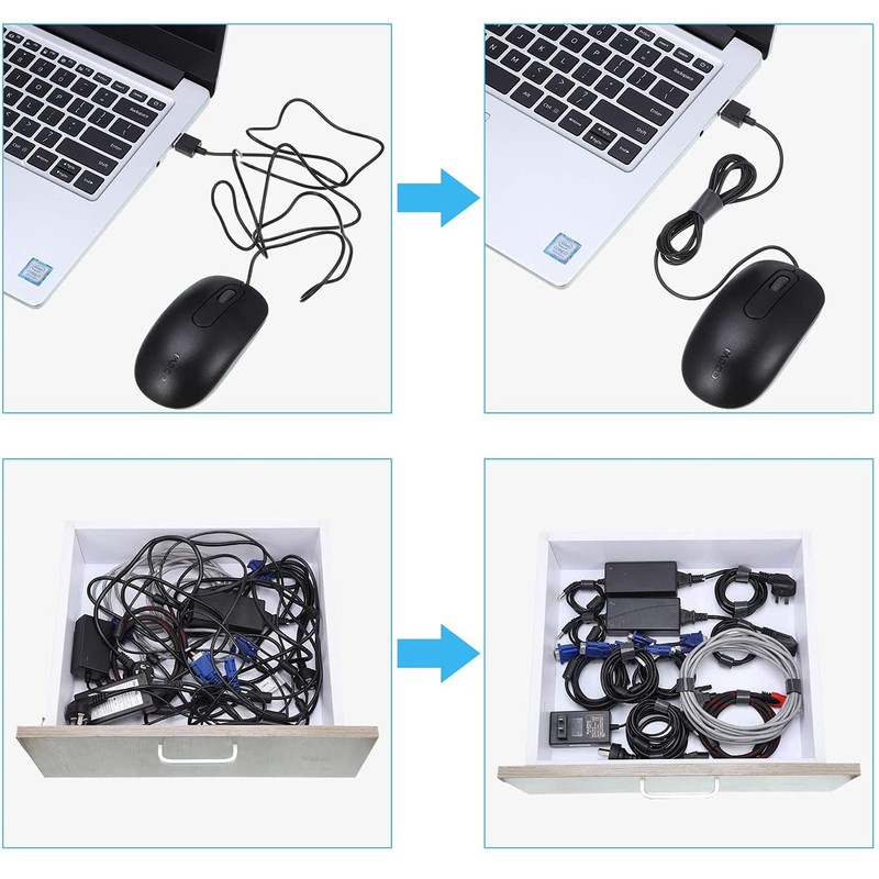 BESTU Binding Band, Binding Magic Tape, Magic Belt, Cord Organization,