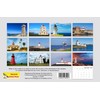 2025 Spiral-bound Wall Calendar (Lighthouse) - 12 Months Desktop/Wall Calendar/Planner