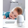 virtavo XD1 Indoor Security WiFi Camera, Wireless, Dual-Lens 360° PTZ