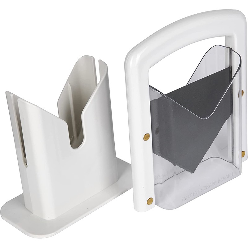 Hoan The Original Bagel Guillotine Slicer - 9.25-Inch Stainless Steel