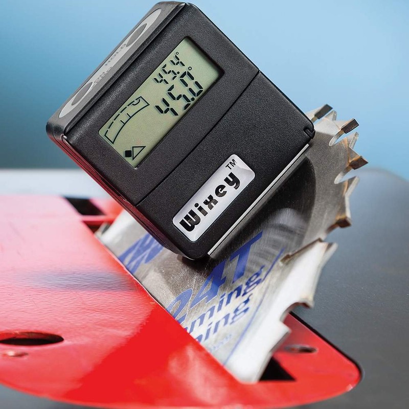 Digital Angle Gauge w/Flip-Out Display
